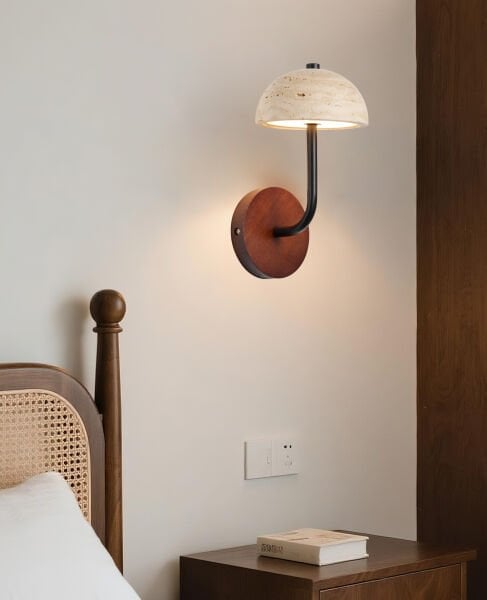 Owen Traverten Mermer Desenli Ledli Aplik