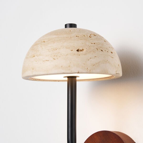 Owen Traverten Mermer Desenli Ledli Aplik