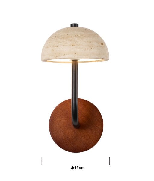 Owen Traverten Mermer Desenli Ledli Aplik