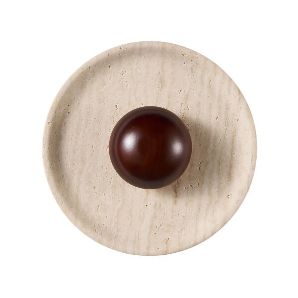 Lille Traverten Mermer Desenli Ledli Aplik