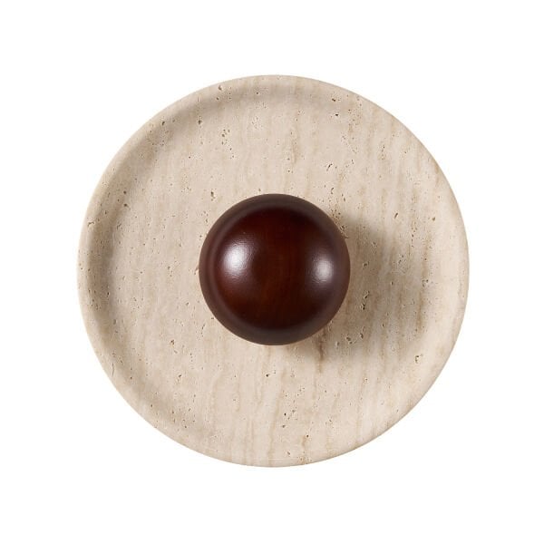 Lille Traverten Mermer Desenli Ledli Aplik