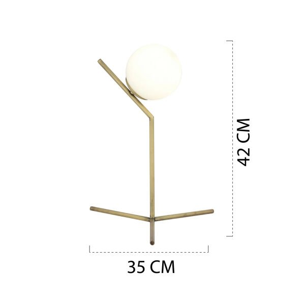 Sara Eskitme Masa Lambası Yatak Odası Salon Abajur