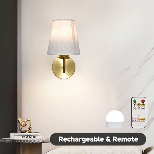 Blair Renkli Taşınabilir Mıknatıslı Bağlantı Gerektirmeyen Şarjlı Lamba USB Girişli RGB Kumandalı Ampul